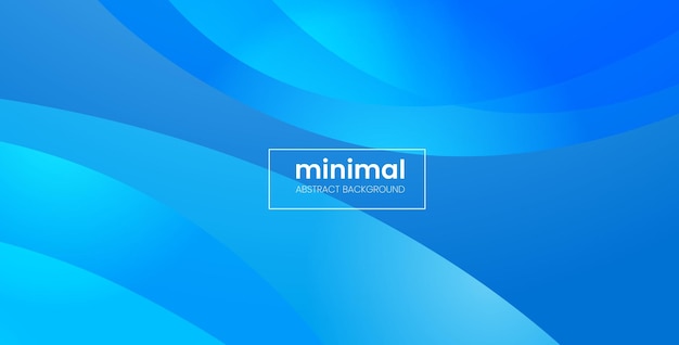 minimal abstract blue liquid gradient color with simple shape cool trendy design banner background