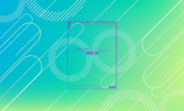 Minimal geometric background gradient shapes composition Applicable for gift card Poster on wall poster template landing page ui ux coverbook baner social media posted