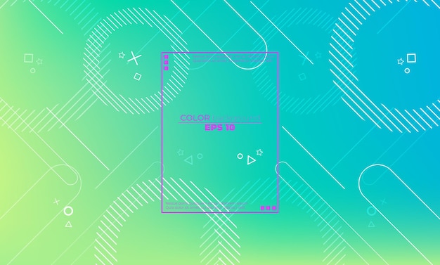 Minimal geometric background gradient shapes composition Applicable for gift card Poster on wall poster template landing page ui ux coverbook baner social media posted
