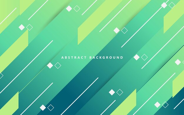 Minimal green gradient abstract background