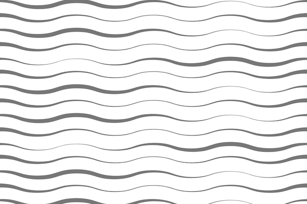 minimal pattern with curvy lines