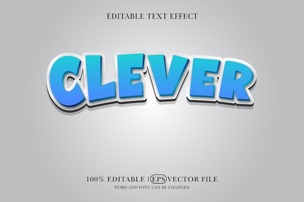Minimal White 3D Text Effect Style Mockup