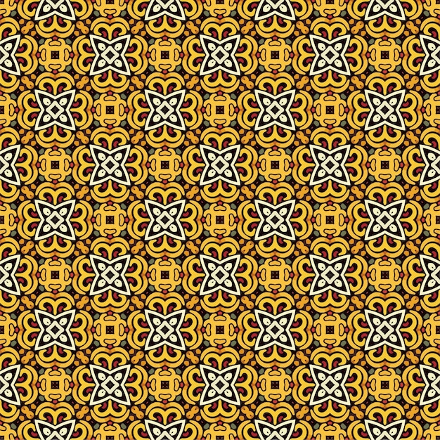 Minimalist tile seamless pattern design background