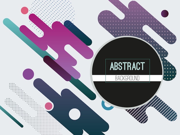 Minimalist vector background with abstract shapes Background for banner flyer book cover poster