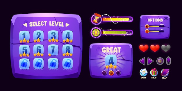 mobile game design user interface ui ux