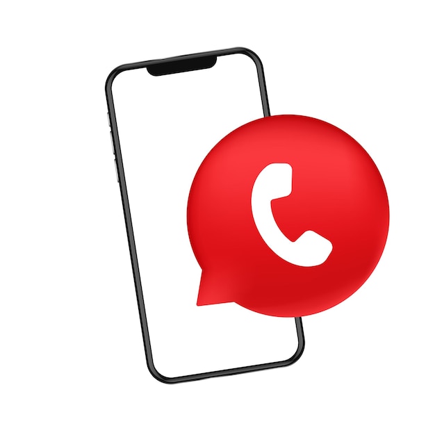 Mobile phone call button Call us icon
