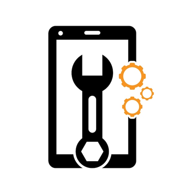 Mobile Repair Logo Design Template
