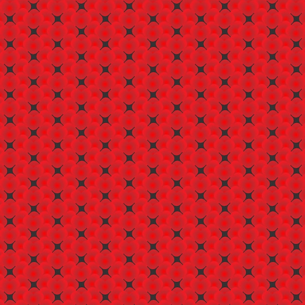 MobileVector Pattern Scarlet Petals A Vibrant Red Flower Design