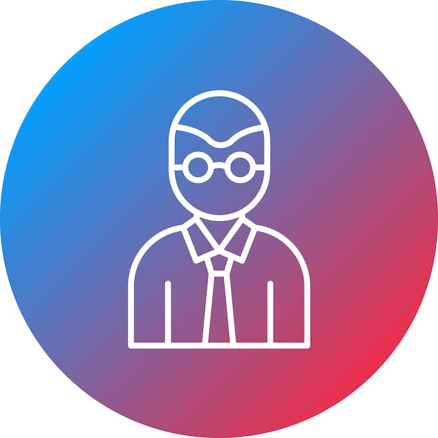 modeling agent male icon vector image can be used for modelling agency