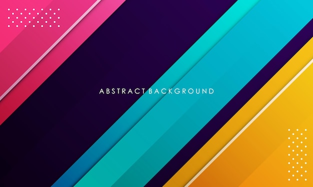 Modern abstract background colorful design