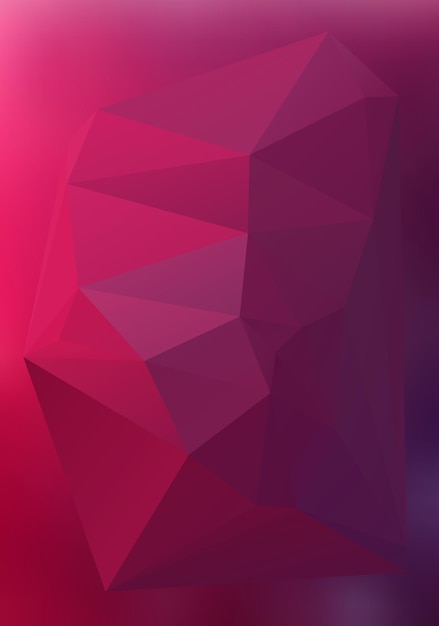 Modern abstract background triangles 3d effect glowing light96