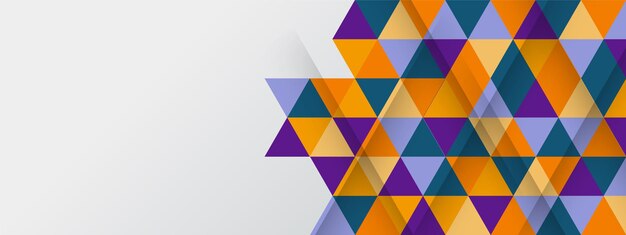 Modern abstract background with different colors vector illustration