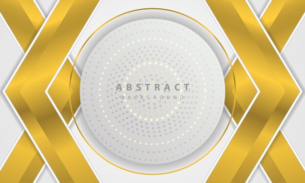 Modern abstract gold line silver background vector. Elegant concept design vector. Vector design template for use frame, cover, banner, card