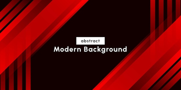 modern abstract red color on black background