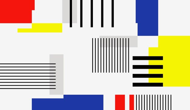 Modern and clean abstract vector background with shapes and lines