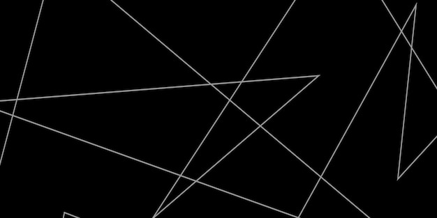Modern and stylish abstract design poster with golden lines and black background