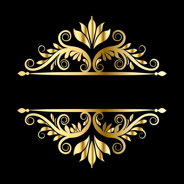Modern Bird Outline on Black Elegant Single Line Shape Design for Artful Vector Decor