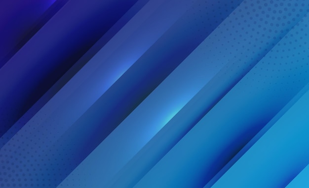Modern Blue Diagonal Vector Gradient Design
