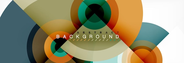 modern circle background