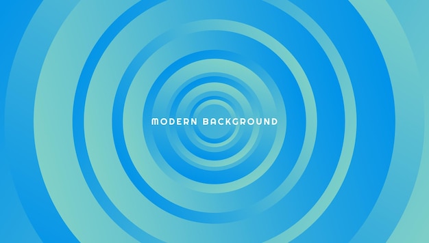 Modern circle geometric lines background