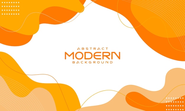 Modern colorful different abstract shapes
