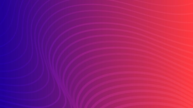 modern colorful gradient background with wave lines