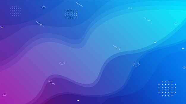 modern fluid abstract web background wave texture design colorful background
