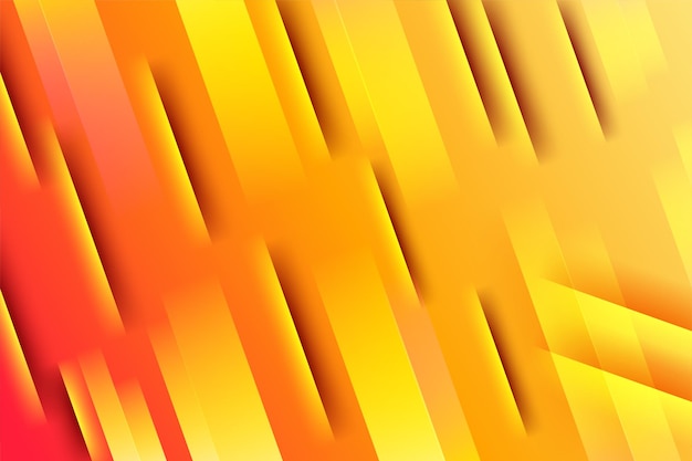 modern glow orange design paper cut style layered backdrop