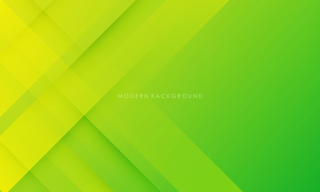 Modern gradients green and yellow background design