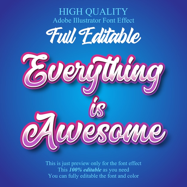 modern green glowscript editable font effect