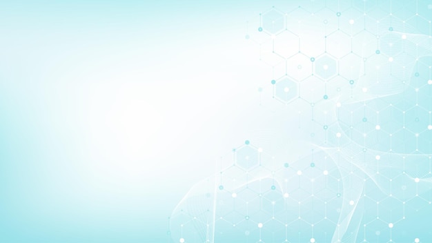 modern health care or medical background design health care innovation concept horizontal header