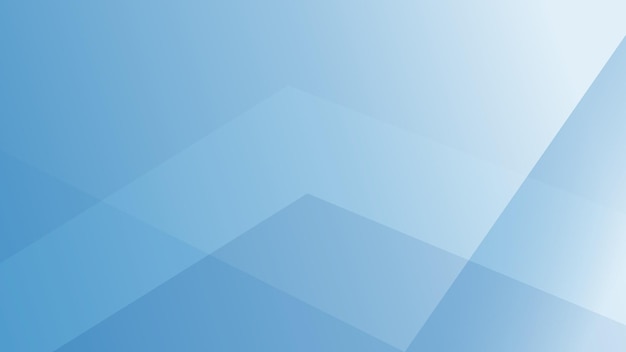 Modern light blue gradient background with abstract geometric shapes and copy space