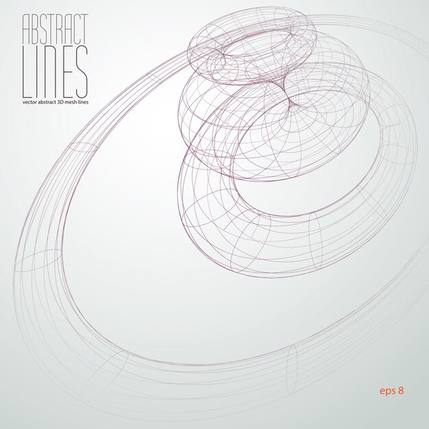 modern lines background, vector illustration, communication and digital technology theme abstract background, clear eps 8 vector.