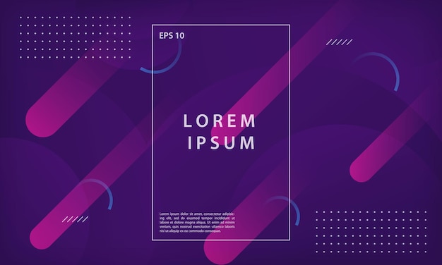 modern minimal abstract purple gradient geometric shape background