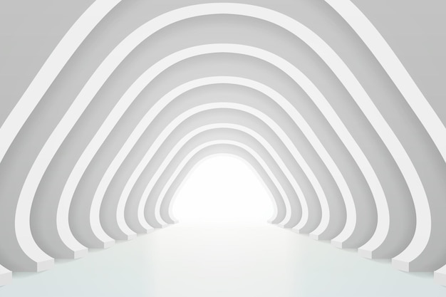 Modern Minimalist Architectural Tunnel Design