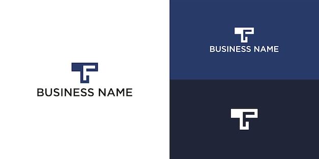 Modern monogram logo