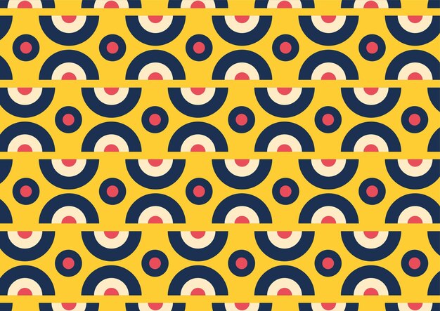 Modern pattern seamless trendy contemporary