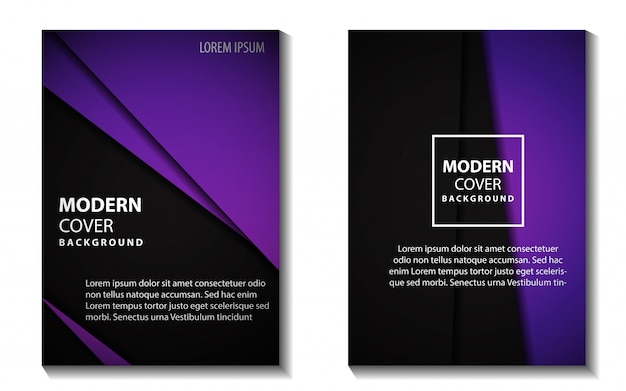 Modern set cover background