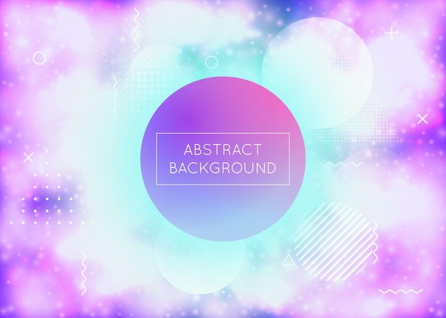 Modern Shape Soft Vector Violet Tech Presentation Round Multi