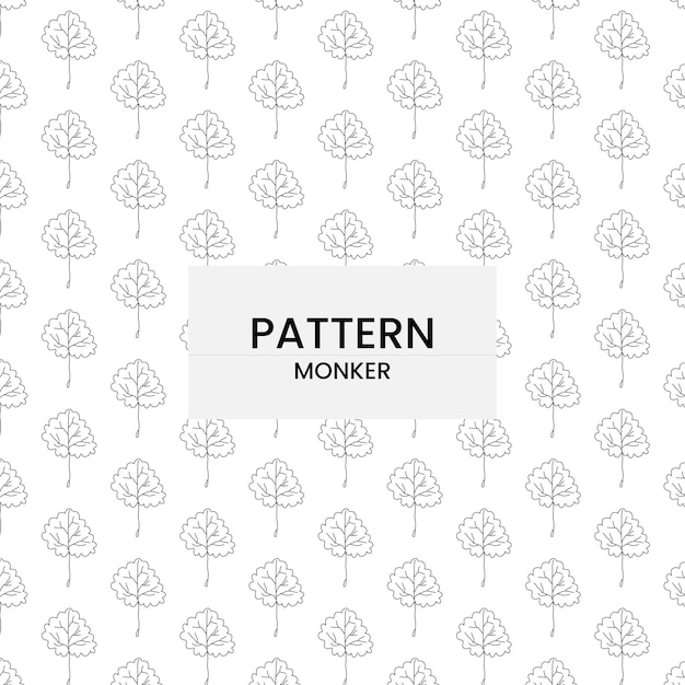 modern shapes pattern design