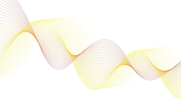 modern simple abstract seamlees colorful wavy air line pattern art work