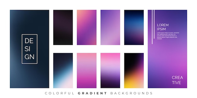 Modern Soft Color Blend Vector Design