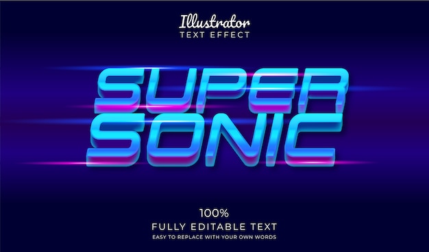modern speed text effect. editable font style