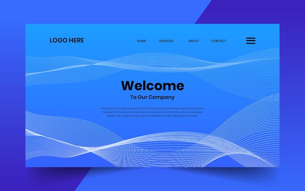 Modern technology abstract creative background for website landing page hero banner design webpage