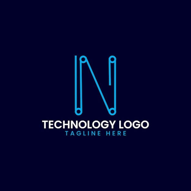Modern Technology Logo Design