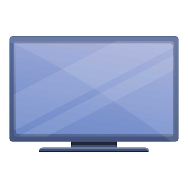 modern tv set icon cartoon of modern tv set vector icon for web design isolated on white background