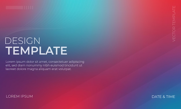 modern vector gradient grainy texture in red turquoise and indigo for artistic designs