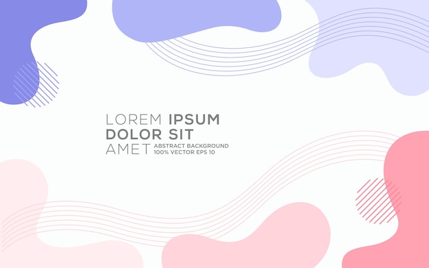 Modern vector graphic of abstract background template EPS 10
