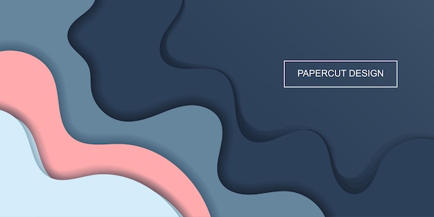 modern xolorful papercut design