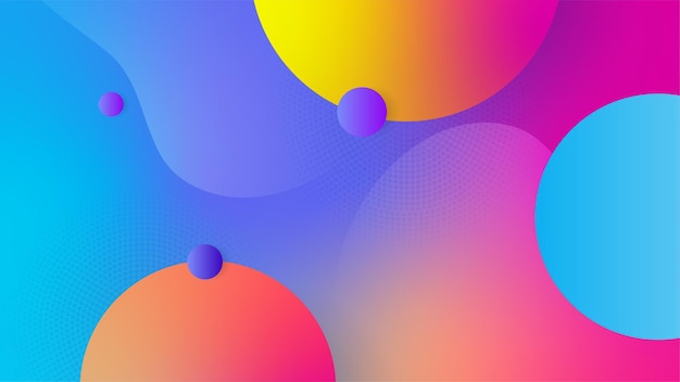 Moderni värikäs abstrakti taustamallipohjan design. Vektori abstrakti graafinen design-bannerin kuviopohja esittelytaustan verkkosivumalli